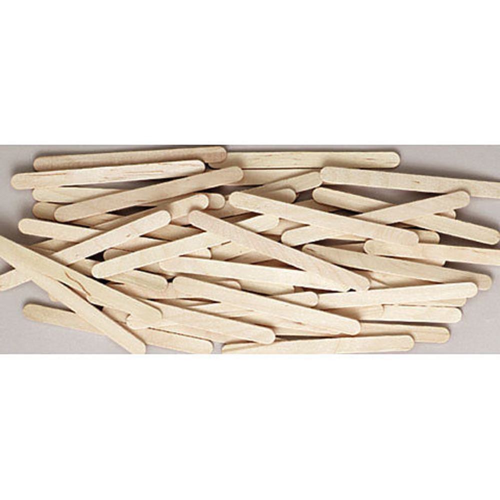 Craft Supplies, Wood, Art & School, 4.5", Creativity Street, Craft Sticks, 150 pack, 847819